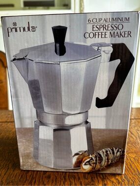 NEW primula  Espresso Coffee Maker - 6 cup